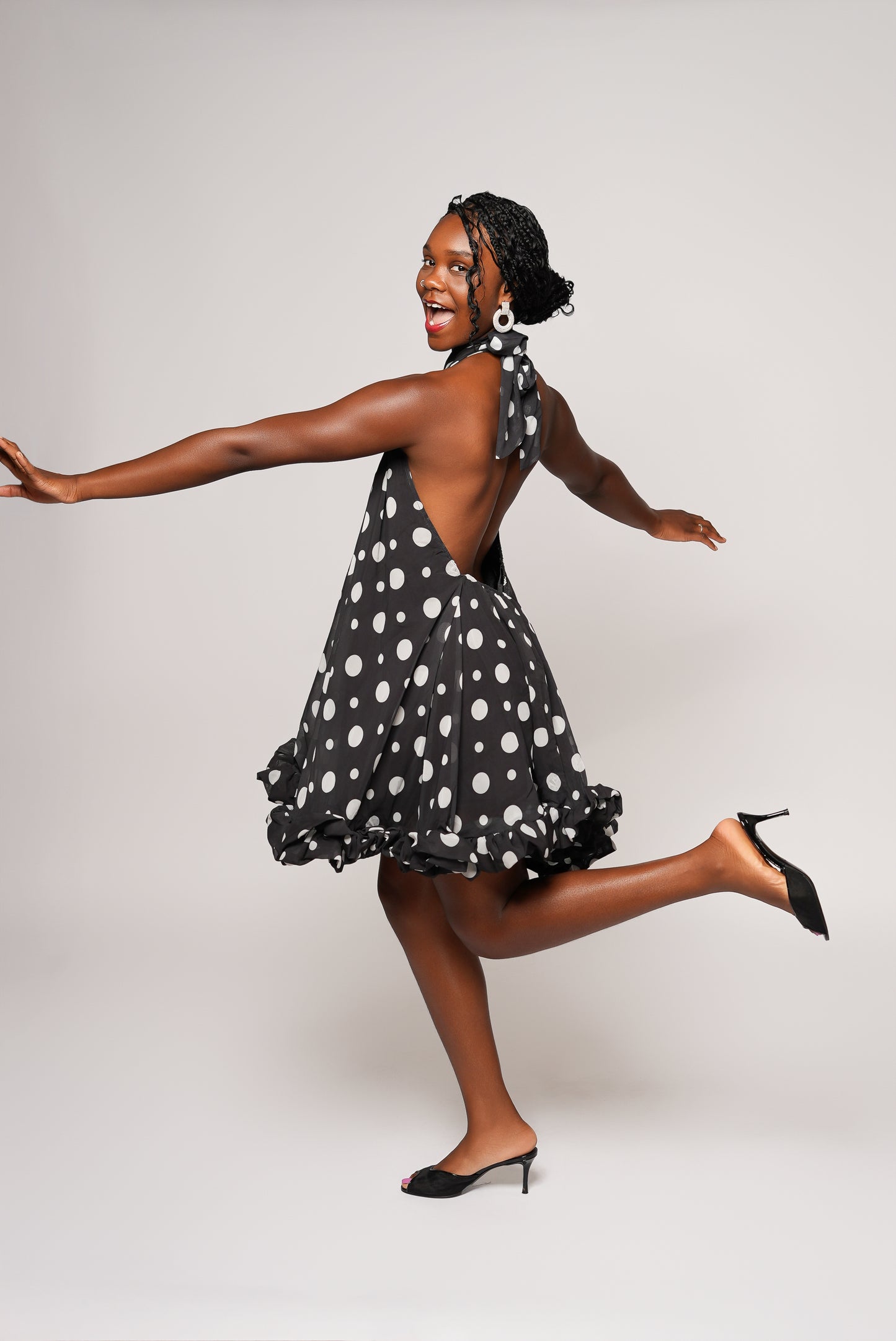 MAIA BACKLESS DRESS