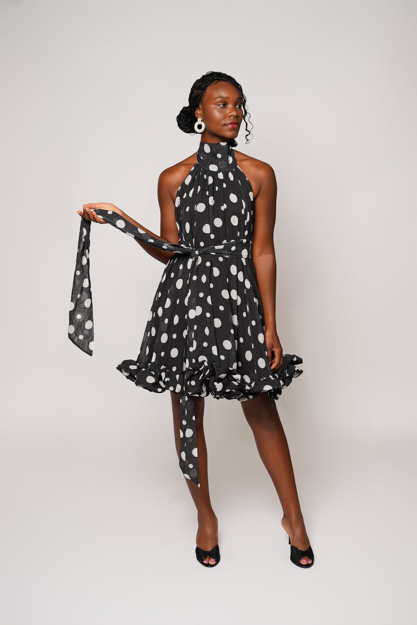 MAIA BACKLESS DRESS