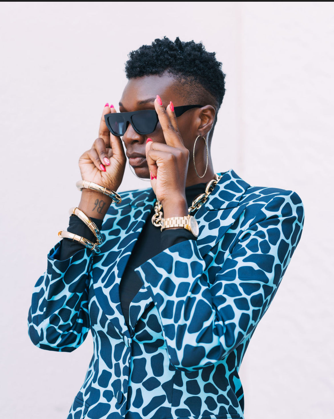 RITA SUIT-CHEETAH PRINT