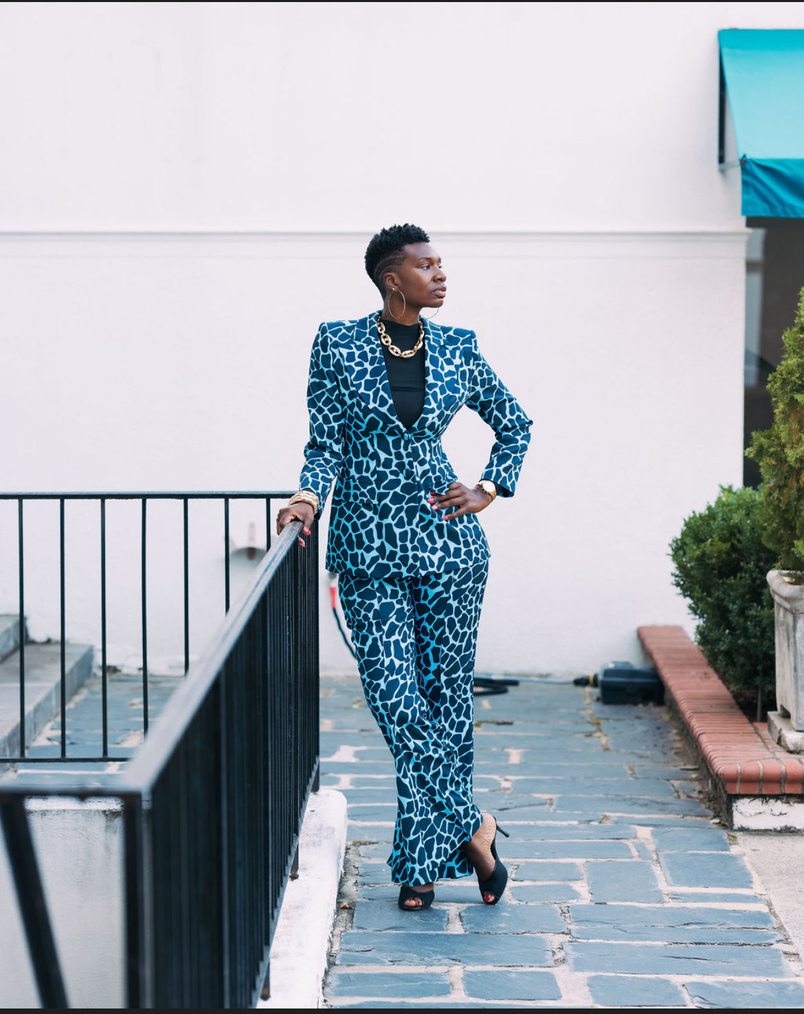 RITA SUIT-CHEETAH PRINT