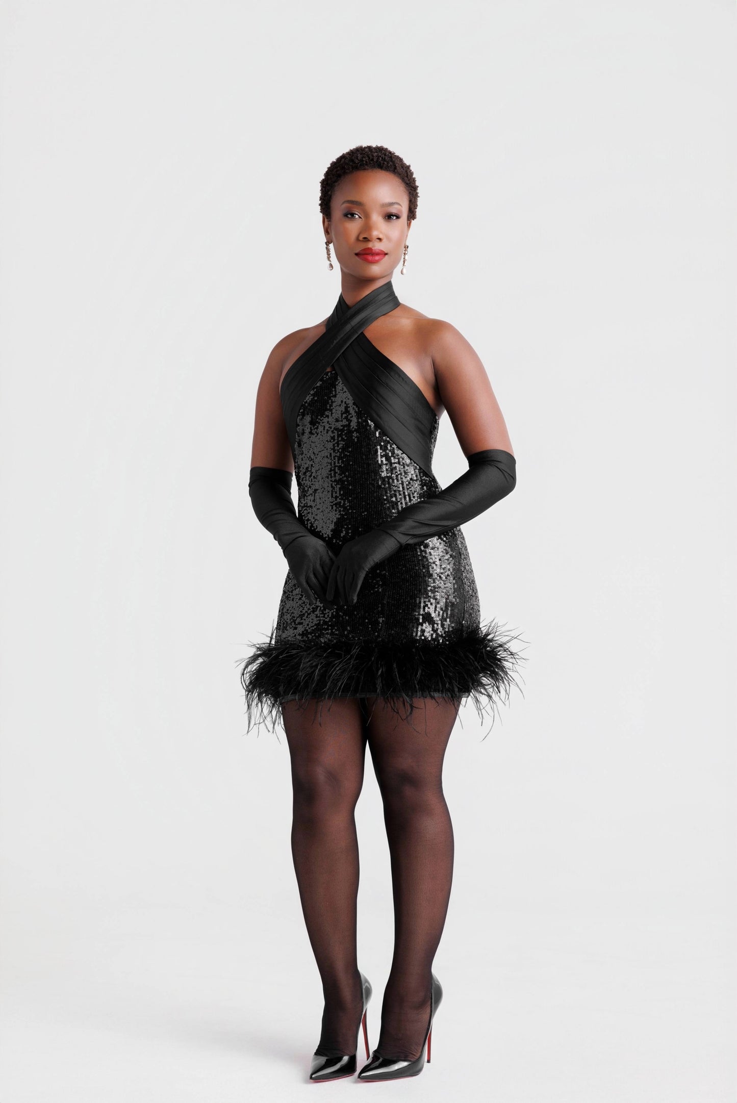ZURI SEQUIN DRESS