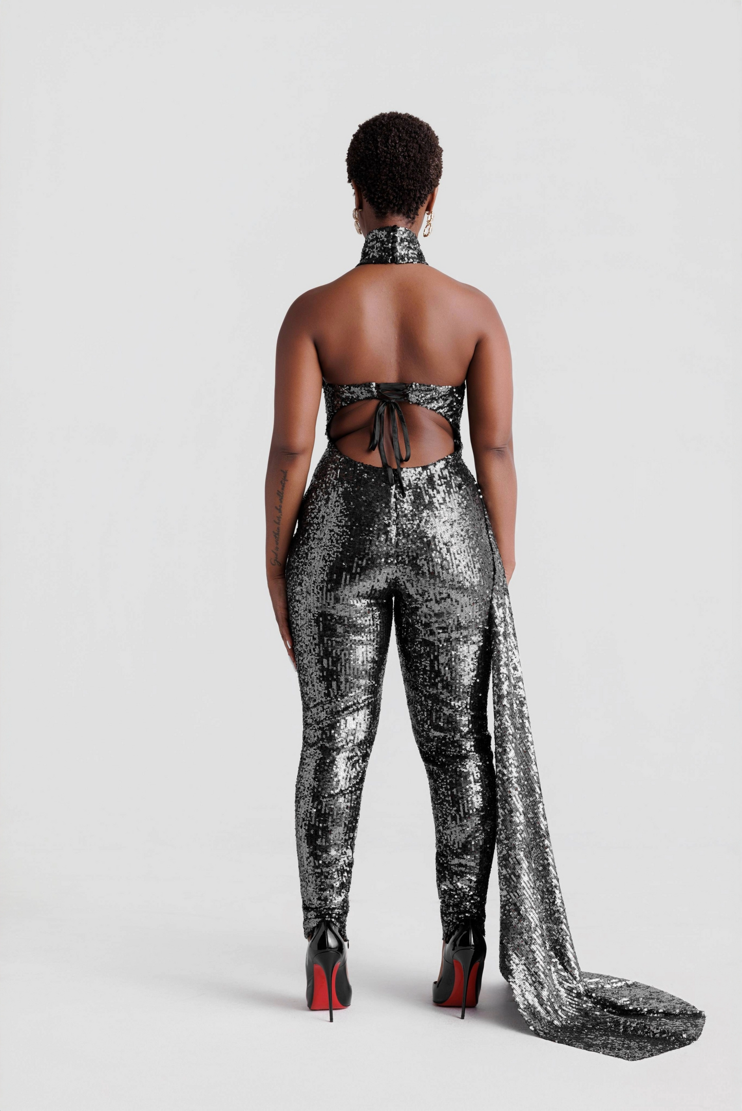ZARIA SEQUIN JUMPSUIT